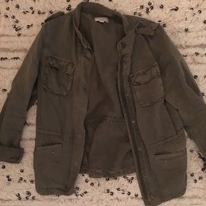 LOFT military jacket size m